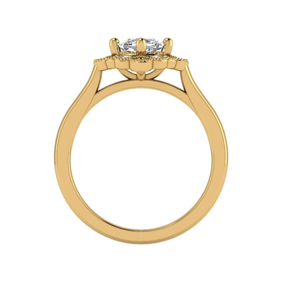 Brinley Halo Engagement Ring